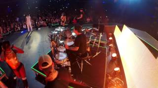 Maluma  Ricky Martin  Vente Pa Ca Live Drum Cam Los Angeles USA [upl. by Truman]