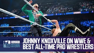 Johnny Knoxville Is Ready to Fight in the WWE “Royal Rumble” [upl. by Stanly478]