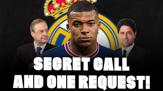 🚨 MBAPPÉ OFFICIAL CONTRACT DRESSING ROOM SECRET CALL ONE REQUEST [upl. by Atinyl]