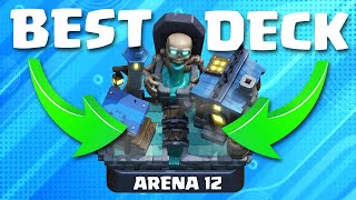 BEST ARENA 12 DECK CLASH ROYALE [upl. by Fidela]