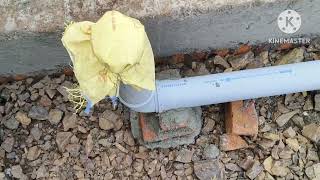 dreneg pipe fittingpilenth pipe linetips monitor shoaib underground drainage pipe installation [upl. by Gintz]