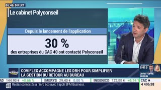 Dominique Taieb Polyconseil  Coviflex accompagne le DRH pour le retour au bureau [upl. by Jobi]