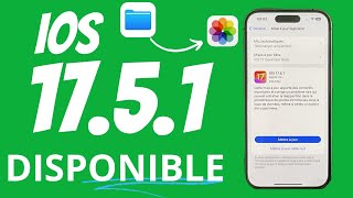 iOS1751 disponible pour tous et corrige le bug des photos apparu sous iOS 175 Explications [upl. by Joacimah]