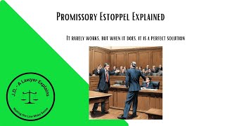 What is Promissory Estoppel This video explains [upl. by Rother394]