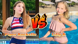 Lilly K VS Piper Rockelle Transformation 👑 From Baby To 2024 [upl. by Edra441]