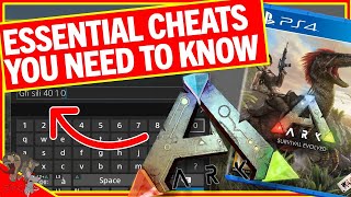 ARK SURVIVAL EVOLVED PS4 Admin CommandsCheats You Need To Know Ark On Playstation Free With PsPlus [upl. by Flita]