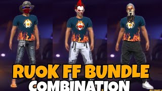 Top 10 Best Dress Combination With Ruok FF 🥵  Ruok FF Style 💫 Combination Challenge Day 2 [upl. by Ginnie]