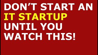 How to Start an IT Startup Business  Free IT Startup Business Plan Template Included [upl. by Harleigh]