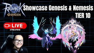 LIVE  Ragnarok Origin Global  Day 231 SHOWCASE NEW PET GENESIS amp NEMESIS TIER 10 [upl. by Ahsam254]