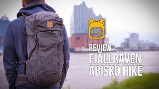 Fjällräven Abisko Hike  Review auf Deutsch  Rucksack Test [upl. by Bertasi78]