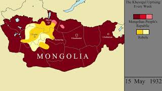 The 1932 Mongolian Uprising Every Week [upl. by Yenhpad509]