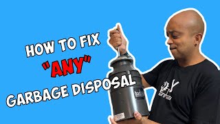 How to Fix ANY Garbage Disposal [upl. by Olleina]