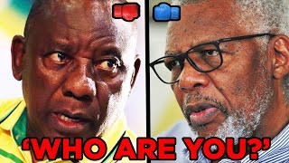 Shocking Ramaphosa Reveal Big Secret Of Msimang Against Mbalula and ANC [upl. by Anirazc]