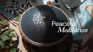 1 Hour Peaceful Meditation with Tongue Drum  Attract Abundance and Positivity in Your Life [upl. by Rivers147]