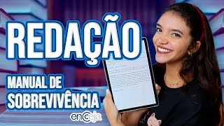 🔥 REDAÇÃO DO ENCCEJA MANUAL DE SOBREVIVÊNCIA Débora Aladim [upl. by Yanal695]