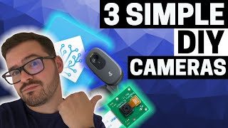 3 SIMPLE DIY CAMERAS HOME ASSISTANT [upl. by Eninaej]