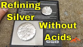 Silver Refining Process Without Acids [upl. by Edrea538]