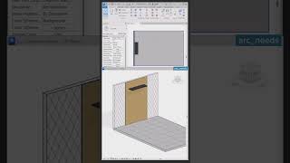 Revit Architecture viralvideo trending shortsfeed reels animation architecture [upl. by Yam532]