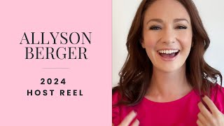 Allyson Bergers 2024 Host Reel [upl. by Pietro285]