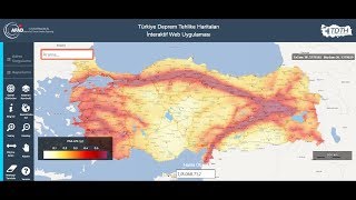 TBDY 2018e Göre AFAD Deprem Tehlike Haritası Nasıl Kullanılır [upl. by Nnahteb]