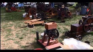 Antique Engine amp Tractor Show 2024 Falls Park Pendleton Indiana [upl. by Anaibaf]