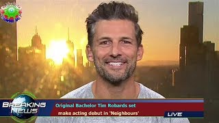 Original Bachelor Tim Robards set make acting debut in Neighbours [upl. by Asaert]