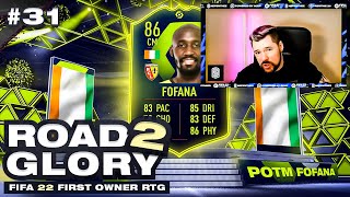 POTM FOFANA SQUAD BUILDER FIFA22 First Owner Road To Glory 31 Ultimate Team [upl. by Odlauso]