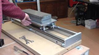 Surface grinder build  Little progress in the sliding table [upl. by Woodson]