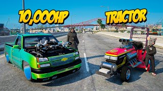 Recuperamos El Tractor Del Niño Rata En Mi camioneta 😰 Gta Rp [upl. by Anairda]