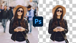 One powerful technique to remove complicated background  Photoshop Tutorial [upl. by Manvil]