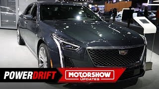 2019 Cadillac CT6 V  The last hurrah  2018 LA Auto Show  PowerDrift [upl. by Ennaharas]