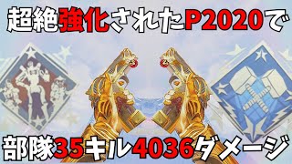 神回 P2020両持ちで部隊35キル4036ダメージ。 apex [upl. by Tyre]