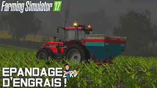 ÉPANDAGE DENGRAIS SUR UNE SUPERBE MAP DE CAMPAGNE 🌾 Farming Simulator 2017 [upl. by Lehcsreh270]