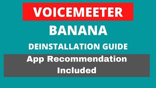 How To Setup VoiceMeeter Banana The Right Way 2024 [upl. by Earahc959]