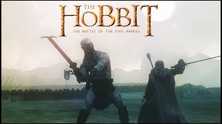 The Battle of The Five Armies AZOG VS GANDALF Cinematic Movie RoM Mod [upl. by Gauthier620]