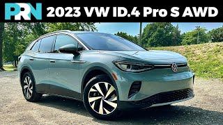 What the 2023 Volkswagen ID4 Pro Gets Right and Wrong  Full Tour amp Review [upl. by Esorlatsyrc]