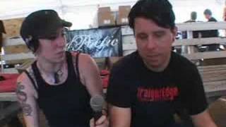 Hellfest  Interviews With Bleeding Through Hellfest 2003 [upl. by Stargell]