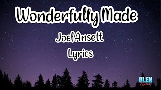 Wonderfully Made  Joel Ansett Lyrics Video [upl. by Zaragoza]