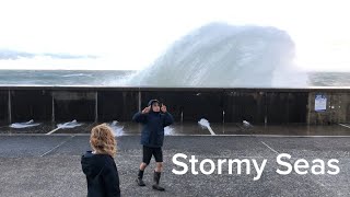 Stormy Seas in Ilfracombe North Devon weather [upl. by Gorden]