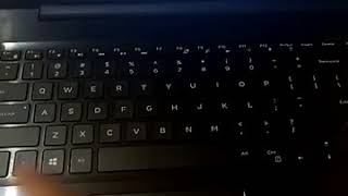 Como encender o apagar la luz del teclado en computadora DELL inspiron Windows 10 home [upl. by Inohtna]