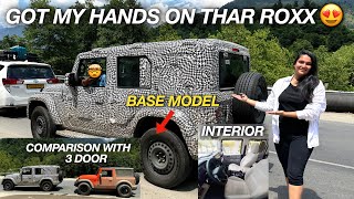 MAHINDRA THAR ROXX 5 DOOR पूरी LEAK हो गयी  FULLY LEAKED 😎 [upl. by Sacul959]