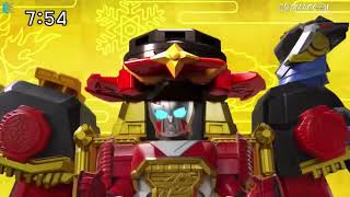 Shurikenjin and Bison King vs Yokai Yamabiko Shurken Sentai Ninninger [upl. by Daas]