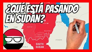 ✅ ¿Qué está PASANDO en SUDÁN  La CRISIS de SUDÁN en 7 minutos [upl. by Eninotna991]