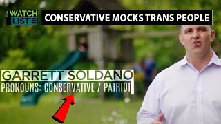 GOP Candidate Spews Transphobia In Ad [upl. by Weingartner]