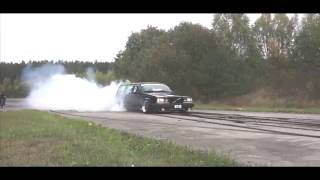 EXTREME VOLVO 740 T5 VS LAMBORGHINI [upl. by Adnouqal543]