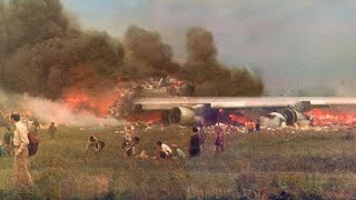 Tenerife airport disaster KLM Flight 4805 amp Pan Am Flight 1736 Aftermath Footages [upl. by Kelsy]