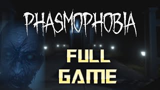 PHASMOPHOBIA  Full Game Walkthrough  No Commentary [upl. by Fionna342]