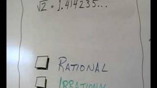 Rational and Irrational Numbers [upl. by Hahn]