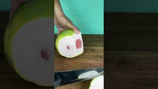 ASMR Super Fast Pomelo Fruit Slicing  Oddly Satisfying Video shorts [upl. by Yemarej]