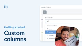 How to create custom columns  Getting started with Metabase [upl. by Assyle]